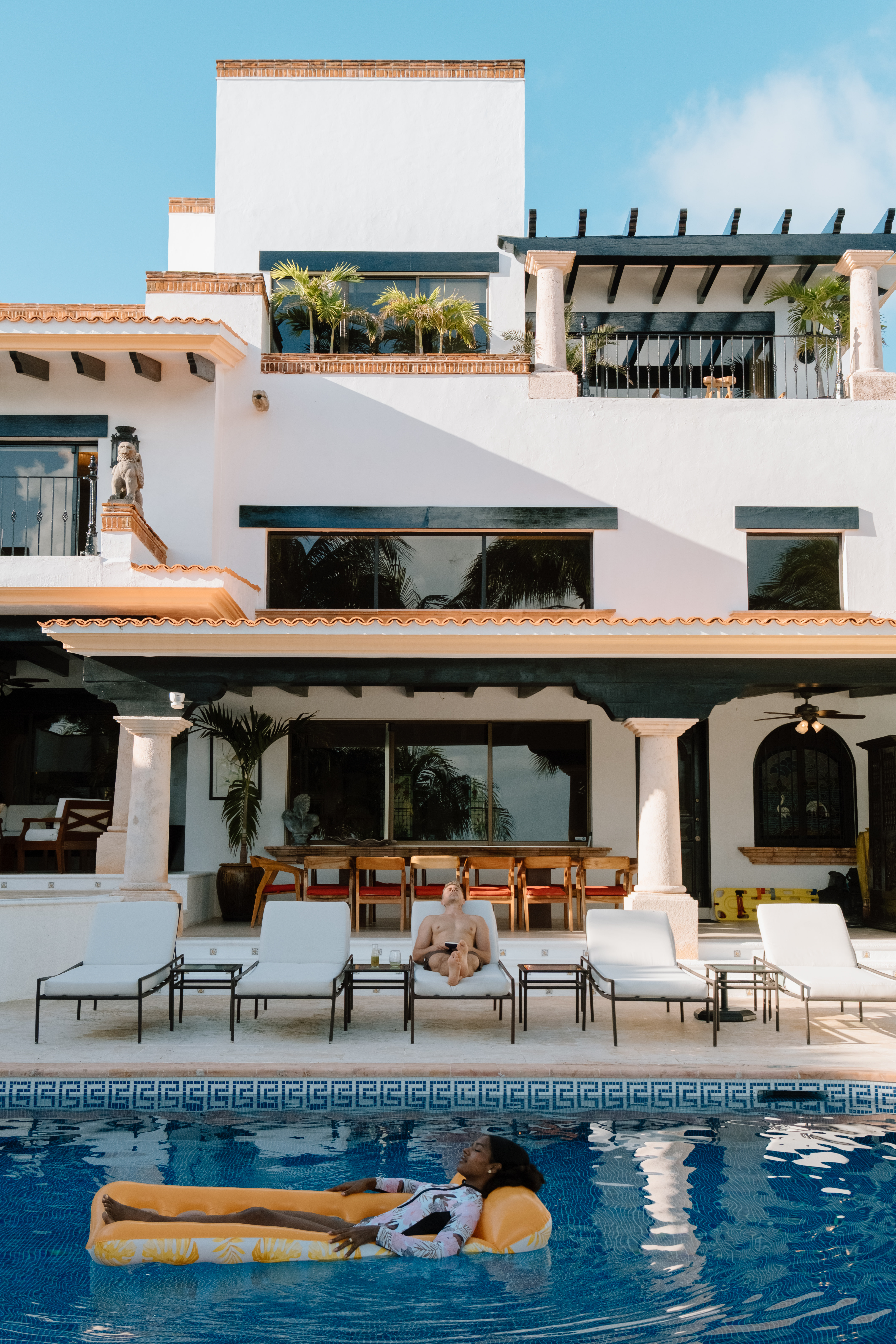 Beond The Beach villa and pool
